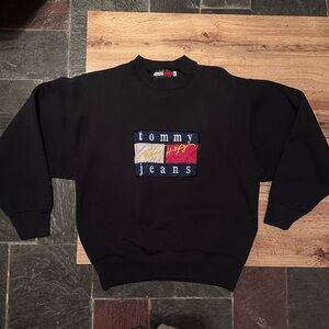 Tommy Hilfiger Black Sweater for Men